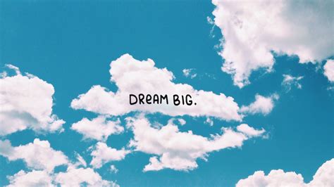 Pin By Julianny On Macbook Wallpaper Aesthetic Pastel Dream Big Cloud