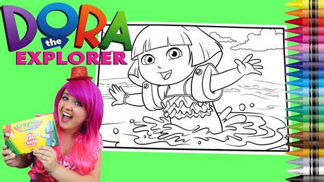 Crayola Giant Coloring Pages Dora The Explorer Coloring Pages Cartoon