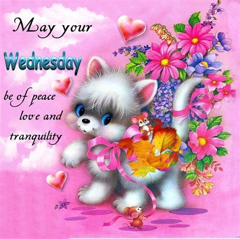 May your Wednesday be of peace love and tranquility days wednesday wednesday blessings wednesday 