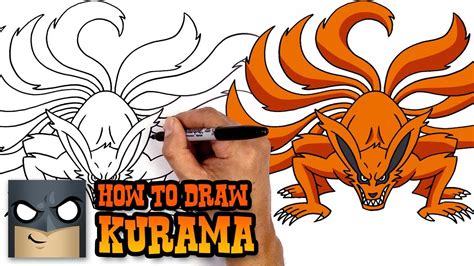 How To Draw Kurama Naruto Art Tutorial Youtube