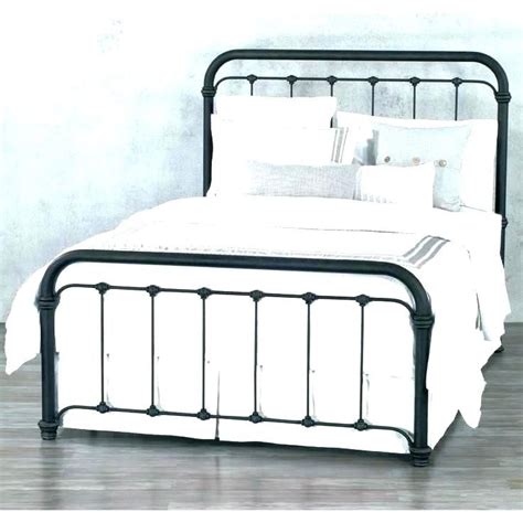 Remarkable Black Metal Headboard Full Size Traditional Queen Bed