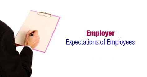 What Are Employer Expectations Of Employees Wisestep
