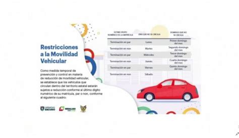 El hoy no circula al no ser un programa ambiental en hidalgo aplicará para autos 0 y doble 00. » Anuncian la implementación del Hoy no circula en Hidalgo ...
