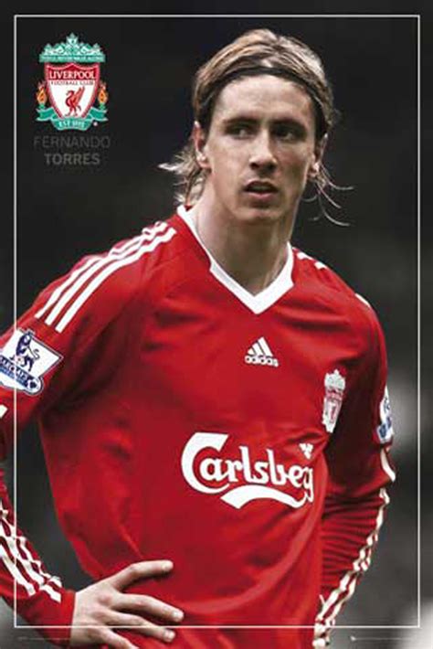 Fernando josé torres sanz (spanish pronunciation: Fußball - Liverpool Fernando Torres Version 2 - Poster ...