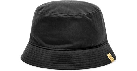 Visvim Wool Dome Bucket Hat In Black For Men Lyst