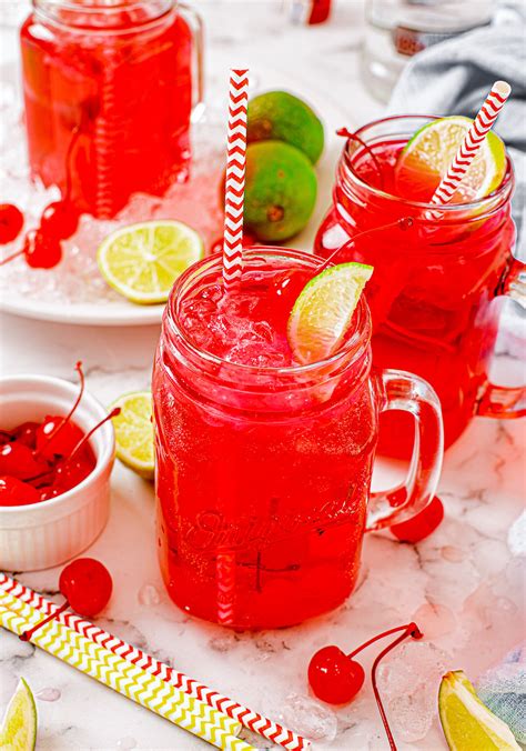 Cherry Limeade Vodka Drink Recipe