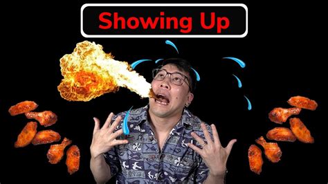 Showing Up PsychSensei Hot Chicken Wing Challenge Clip YouTube