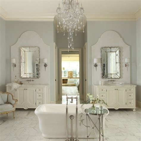 Great suggestions for bringing country style into the bathroom from countryliving.com. French Country Bathroom Design Collage