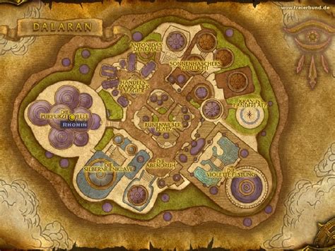 Rhonin Quest Nsc Map And Guide Freier Bund World Of Warcraft