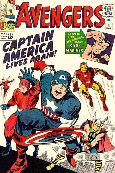 The Avengers 4 Captain America Lives Again Avengers Comics Dc