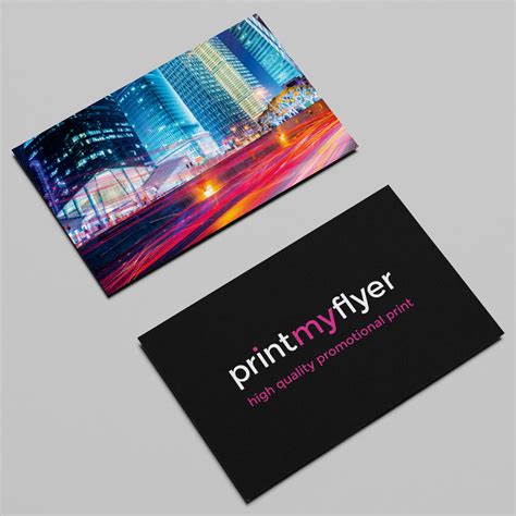 Business Cards Printed Standard By Print My Flyer