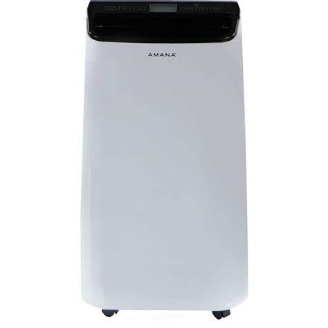 Amana BTU Portable Air Conditioner Cools Sq Ft With LCD Display Auto Restart And