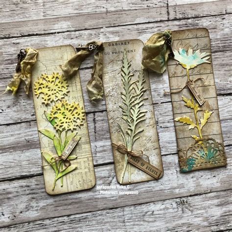 Bookmarks - Scrapbook.com | Vintage bookmarks, Bookmarks handmade, Diy
