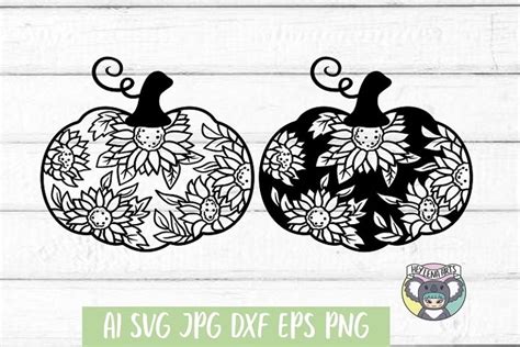 Free Free 133 Sunflower Pumpkin Svg SVG PNG EPS DXF File
