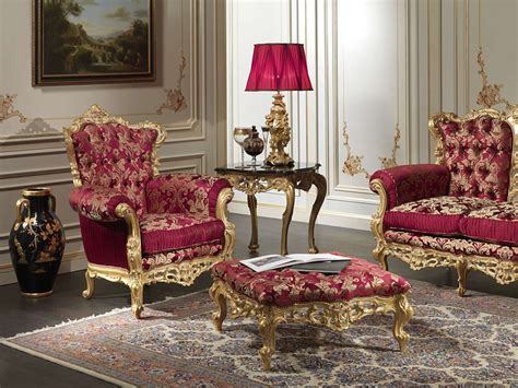 Living Room Barocco Vimercati Classic Furniture