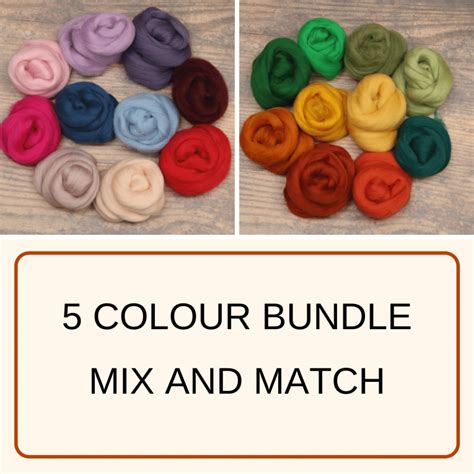 Wool Bundle 125g Mix And Match 5 Colours Lincolnshire Fenn Crafts