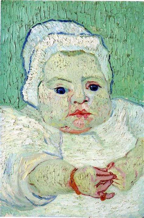 Vincent Van Gogh The Baby Marcelle Roulin 1888 Van Gogh Paintings