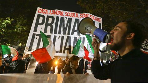 Italy Neo Fascists Get A Boost From Anti Migrant Sentiment Fox News