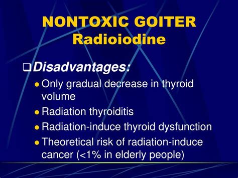 PPT Simple Nontoxic Goiter Diffuse And Multinodular PowerPoint