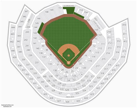 Atlanta Braves Stadium Seating Chart Suntrust Park Section 243 Seat