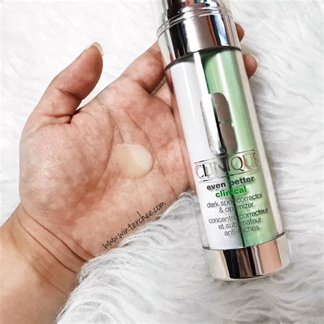Dark spot correctors are commonly formulated into lotions, creams, or serums, and are typically applied twice per day, with results seen within four weeks. REVIEW: Clinique Even Better Clinical Dark Spot Corrector ...