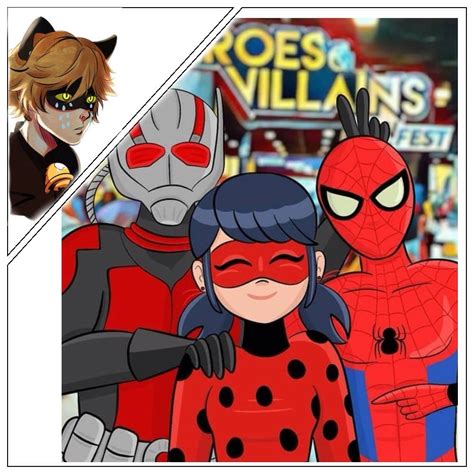 We Still Love You Chat Noir Spiderman Crossover Anime Crossover