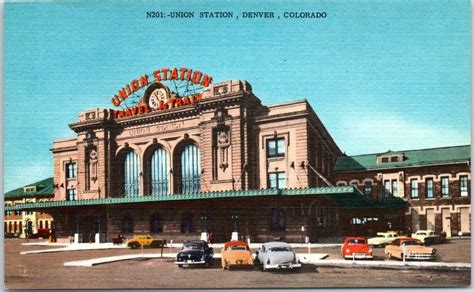 Union Station Denver 1940s Union Station Denver Denver History