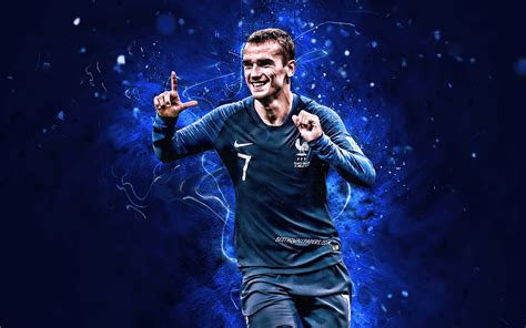 Champion du monde ⭐️⭐️ et parrain de l'association @unriencesttout. Télécharger fonds d'écran Antoine Griezmann, la FFF, en ...