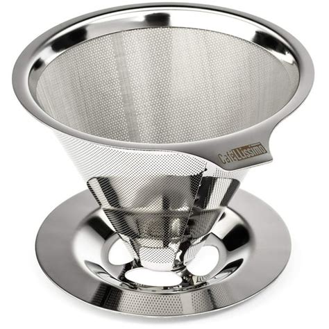 Cafellissimo Paperless Pour Over Coffee Maker 188 304 Stainless