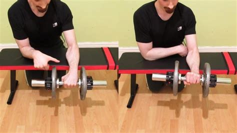 Reverse Wrist Curls With Dumbbells For Your Forearms