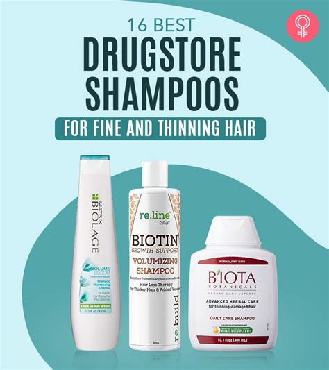 16 Best Drugstore Shampoos For Fine And Thinning Hair