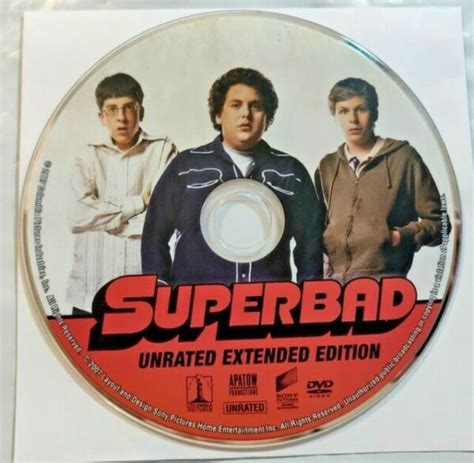 Superbad Dvd Unrated Extended Edition 2007 For Sale Online Ebay