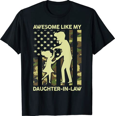 Mens Stepdad Fathers Day T Awesome Like My Daughter In Law T Shirt Men Buy T Shirt Designs