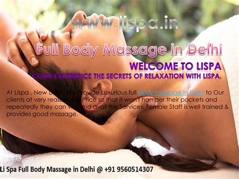 Li Spa Full Body Massage Parlour In Delhi By Li Spa Issuu