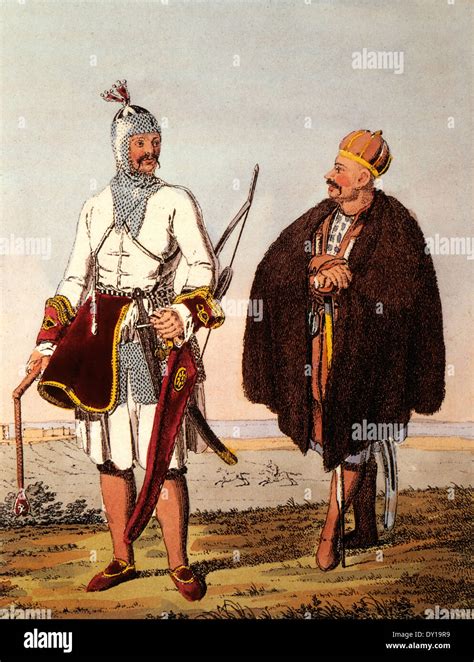 Circassian Prince And Nobleman From Travels Through The Southern