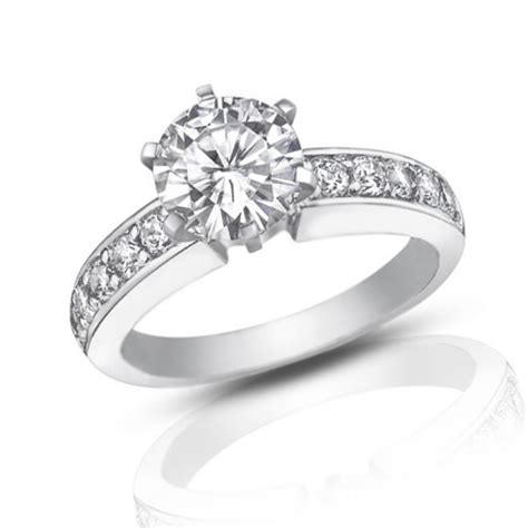 This one of a kind fancy yellow diamond engagement ring is brought to you by king of jewelry exclusive. 1.35 ct Ladies Round cut Diamond Engagement Ring