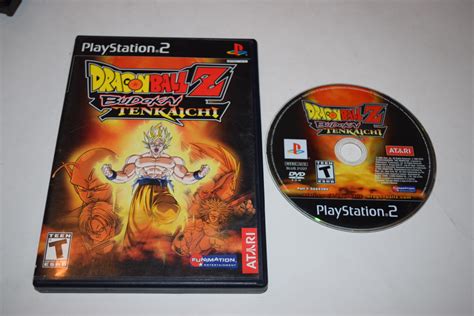 Nearly the biggest in any battling game; Dragon Ball Z Budokai Tenkaichi Sony Playstation 2 PS2 ...