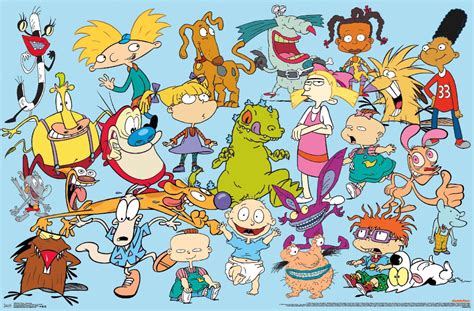 Nick Toons Characters Nickelodeon Cartoons Nickelodeon 90s Cartoon