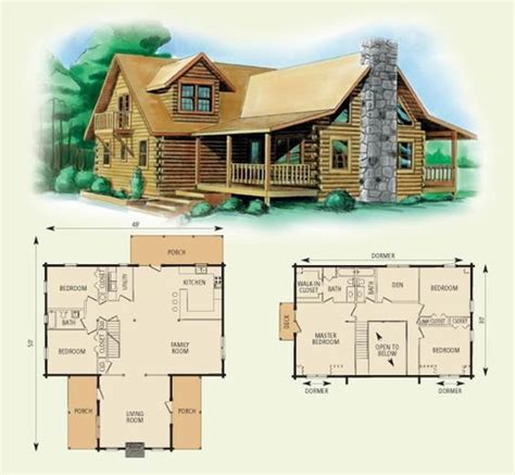 5 Bedroom Log Home Floor Plan Log Cabin Floor Plans Log Home Floor