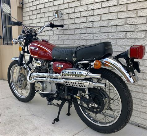 In partnership with 5four motorcycles, just 54 will be crafted. 1972 HONDA CL 350 Scrambler / SOLD, SOLD | Prestigious ...