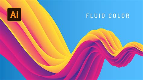 How To Create Fluid Color Abstract Background Fast And Simple Adobe