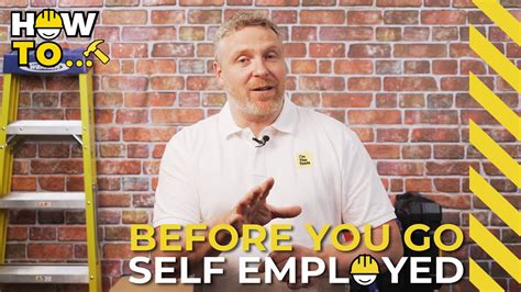 How To Go Self Employed As A Tradesperson Youtube