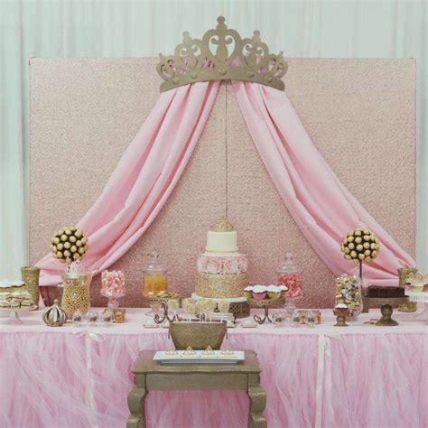 Princess Glam Baby Shower Party Ideas Photo 1 Of 10 Baby Shower