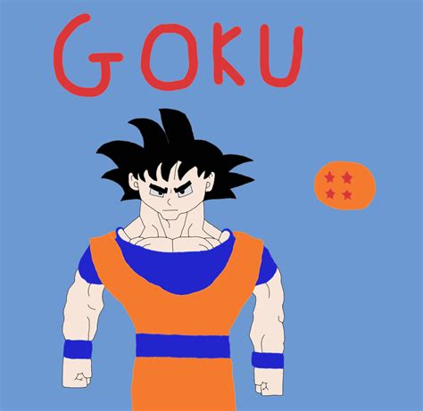 Goku Drawn By Myself Rdbz