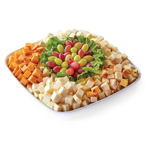 H E B Large Party Tray Cubed Cheese Shop Party Trays At H E B