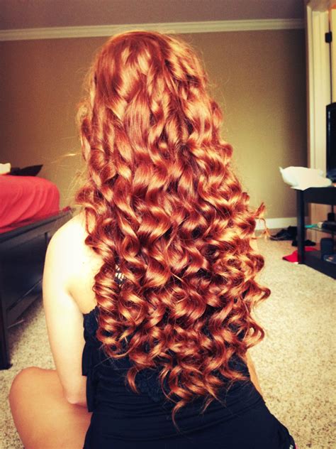 Curly Red Hair Girl Image Curly Hair