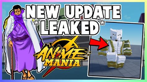 The New Anime Mania Update Is Coming Youtube