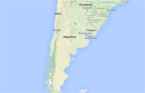 ﻿mapa De Argentina﻿ Donde Está Queda País Encuentra Localización