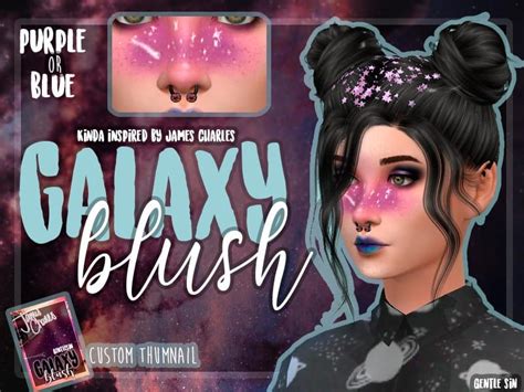 Galaxy Blush Inspired By James Charles Sims 4 Mod Download Free