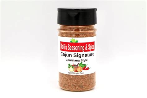Cajun Signature Kolis Seasoning And Spice